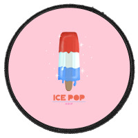 Ice Pop Drip Humor Round Patch | Artistshot