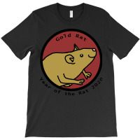 Born Year Of The Gold Rat 2020 Cute T-shirt | Artistshot