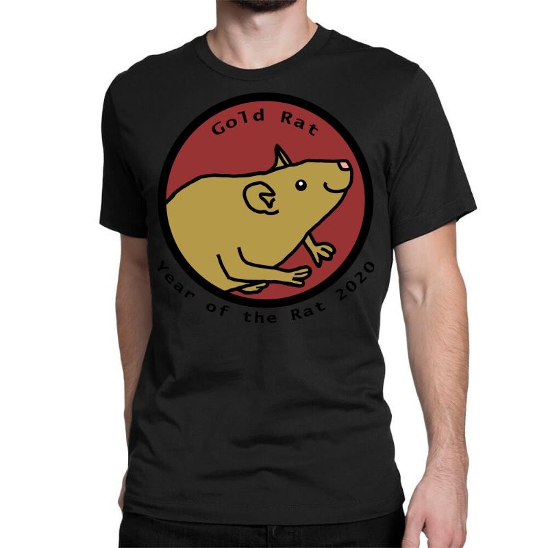 Born Year Of The Gold Rat 2020 Cute Classic T-shirt | Artistshot