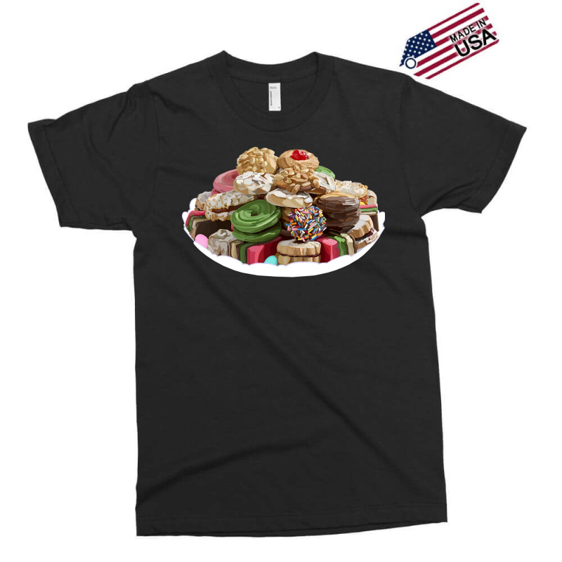 Italian Assorted Colorful Cookie Platter Tray Humo Exclusive T-shirt | Artistshot