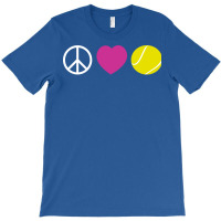 Peace Love Tennis Vintage T-shirt | Artistshot