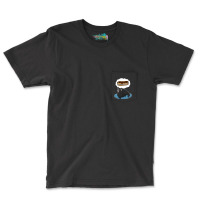 Belgian Sheepdog Dreaming About Eclairs Tumblr Pocket T-shirt | Artistshot