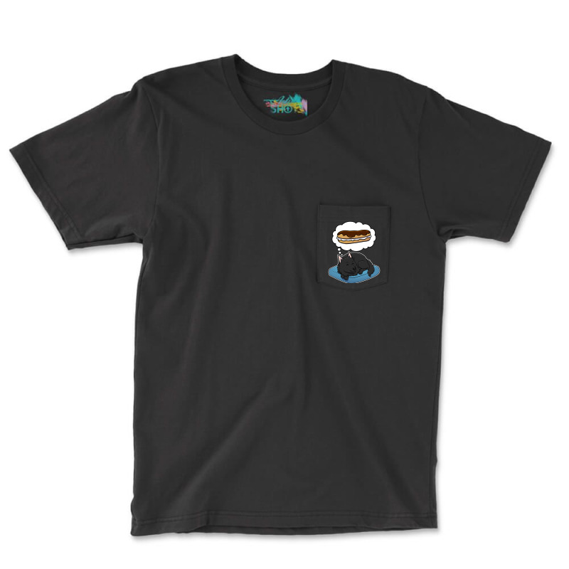 Belgian Sheepdog Dreaming About Eclairs Tumblr Pocket T-Shirt by kaistosylinj | Artistshot