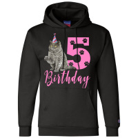 Happy Birthday 5th Cute Birthday British Shorthair Champion Hoodie | Artistshot