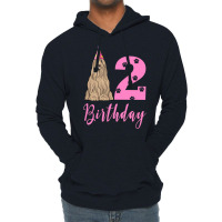 2th Birthday Bearded Collie Travel Lightweight Hoodie | Artistshot