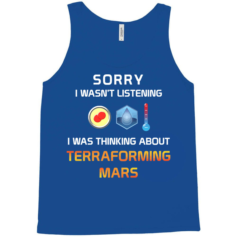 Focused Terraforming Mars Player 80s Tank Top | Artistshot