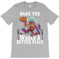 Baking Baker Biscuits Cake Blue T-shirt | Artistshot