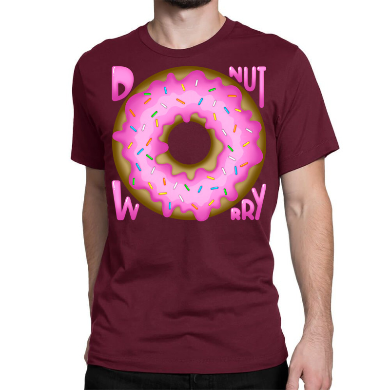 Donut Worry Cute Classic T-shirt by kaistosylinj | Artistshot