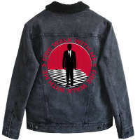 Fire Walk With Me Unisex Sherpa-lined Denim Jacket | Artistshot