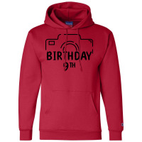 Birthday 9th Funny Champion Hoodie | Artistshot