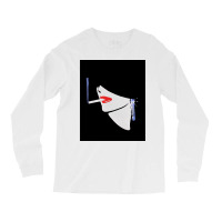 Fashion Illustration Vintage Cigarette Woman 80s R Long Sleeve Shirts | Artistshot