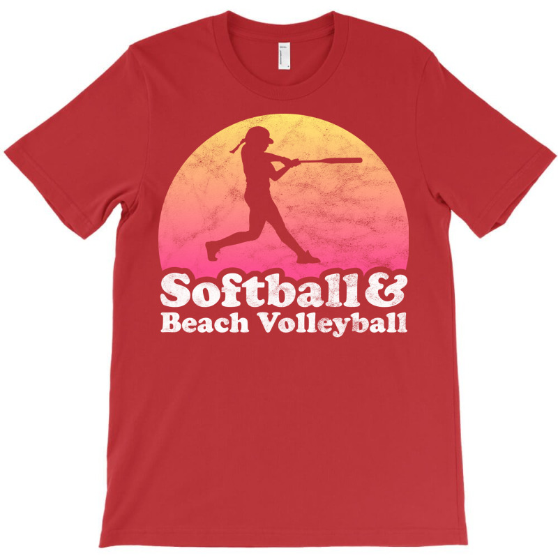 Softball And Beach Volleyball Gift For Softball Pl T-Shirt by horathmheannj | Artistshot