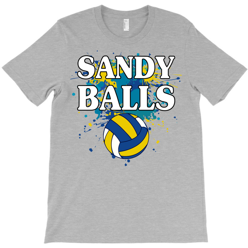 Sandy Balls Beach Volleyball Funny Player Team Aes T-Shirt by rhmatijariahp | Artistshot