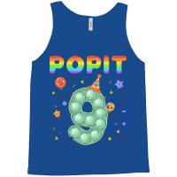 Pop It Happy 9th Birthday Tumblr Stars Tank Top | Artistshot