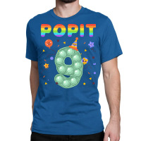 Pop It Happy 9th Birthday Tumblr Stars Classic T-shirt | Artistshot