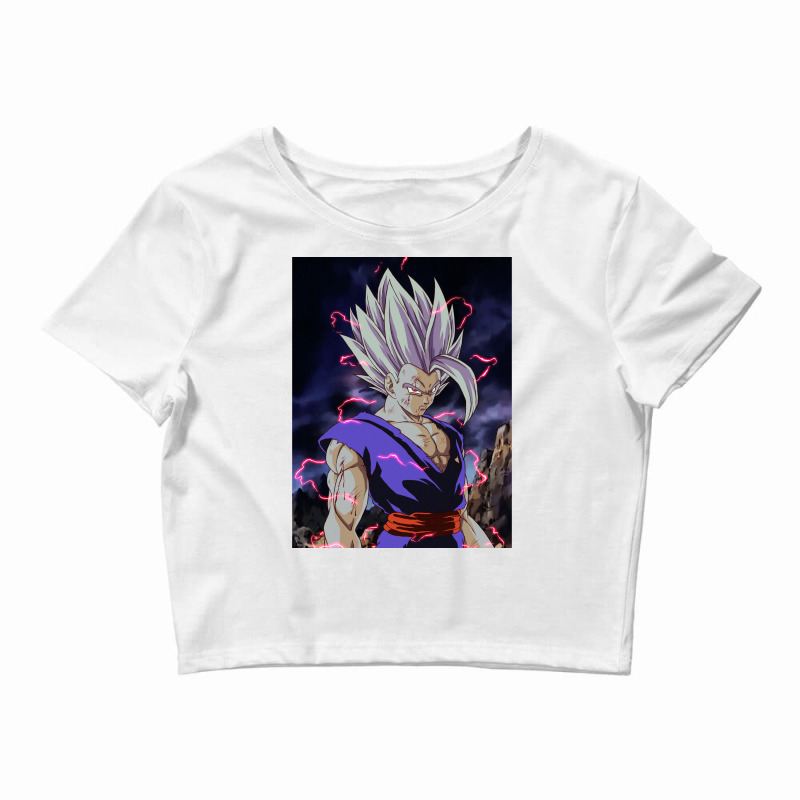 Gohan New Transformation Final Gohan 90’s Style Crop Top by persiefennink | Artistshot