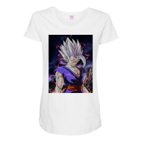 Gohan New Transformation Final Gohan 90’s Style Maternity Scoop Neck T-shirt | Artistshot