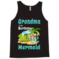 Cute Mermaid Gramma Of The 18th Birthday Hipster Tank Top | Artistshot