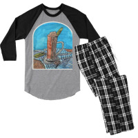 Exotic Mousse 80s Men's 3/4 Sleeve Pajama Set | Artistshot