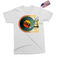 Vintage 1960 Birthday  Im  Birthday  Retro Vinyl Q Exclusive T-shirt | Artistshot