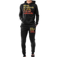 Wake Boarding Is Vital For My Survival Cute Hoodie & Jogger Set | Artistshot