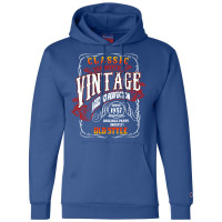 Vintage Birthday 1957 Aged To Perfection 1957 Birt Champion Hoodie | Artistshot