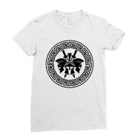 Spartan Helmet Ladies Fitted T-shirt | Artistshot