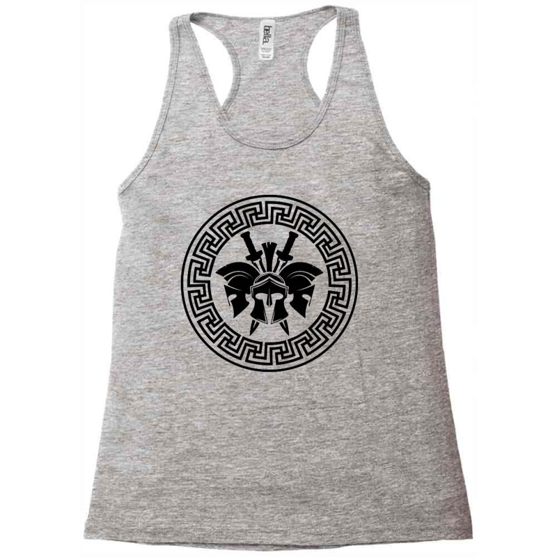 Spartan Helmet Racerback Tank by rastyrocl | Artistshot