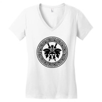 Spartan Helmet Women's V-neck T-shirt | Artistshot