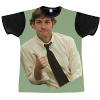 Jim Halpert Thumbs Up Graphic T-shirt | Artistshot