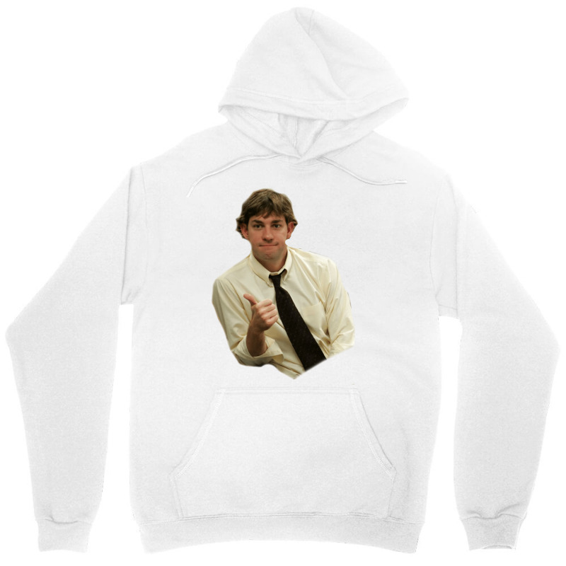 Jim Halpert Thumbs Up Unisex Hoodie by persiefennink | Artistshot