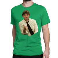 Jim Halpert Thumbs Up Classic T-shirt | Artistshot