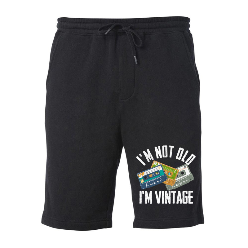 Birthday Im Not Old Im Vintage Vintage Fleece Short | Artistshot