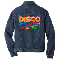 Disco Music Gift Quote Men Denim Jacket | Artistshot