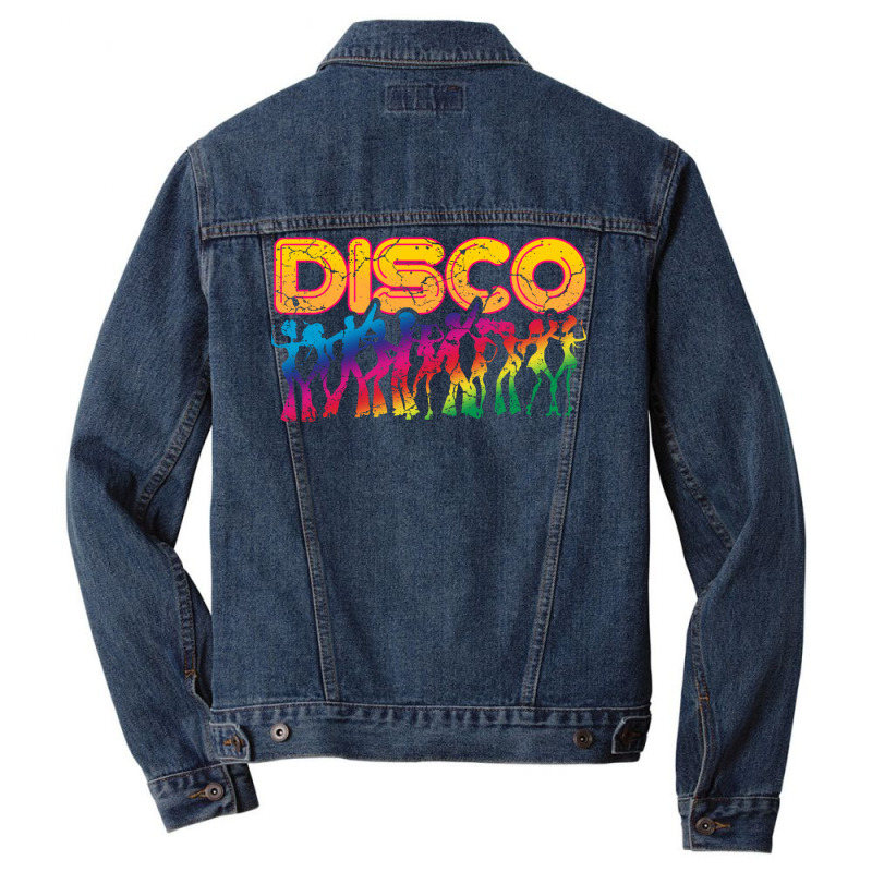 Disco Music Gift Quote Men Denim Jacket by bafixtreemm | Artistshot