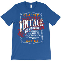 Vintage Birthday 1933 Aged To Perfection 1933 Birt T-shirt | Artistshot