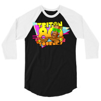 Triton 80s Tourney Cute 3/4 Sleeve Shirt | Artistshot