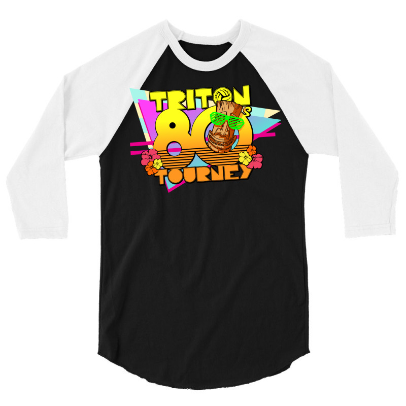 Triton 80s Tourney Cute 3/4 Sleeve Shirt by horathmheannj | Artistshot