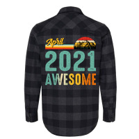 April 2021 Birthday Gift  Vintage April 2021 Aweso Flannel Shirt | Artistshot