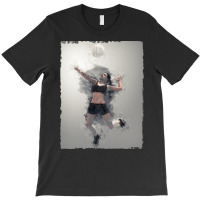 Volleyball Digital Art Blue T-shirt | Artistshot