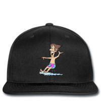 Waterskiing Dad On Vacation Boy Printed Hat | Artistshot