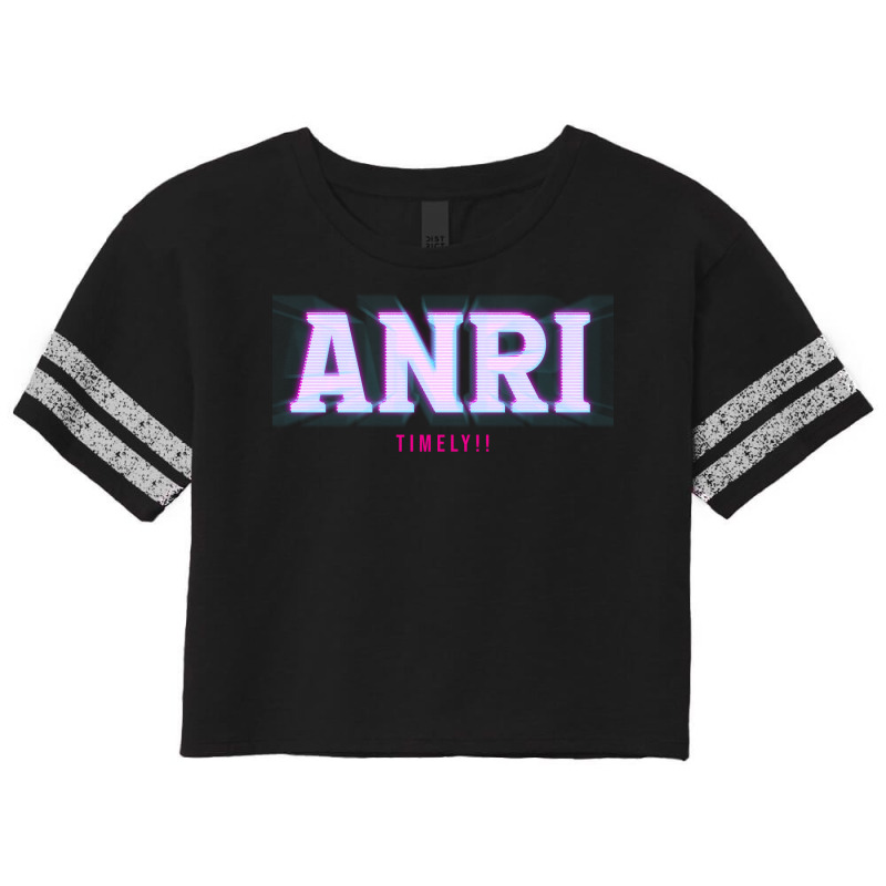 Anri Timely Hippie Scorecard Crop Tee by mironamabotep | Artistshot