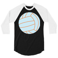 Volleyball Music 3/4 Sleeve Shirt | Artistshot