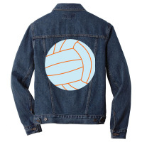 Volleyball Music Men Denim Jacket | Artistshot