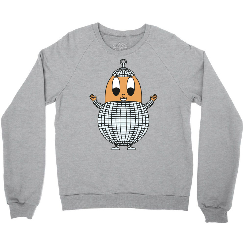 Discoball Egg Music Crewneck Sweatshirt by bafixtreemm | Artistshot