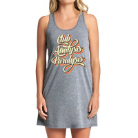 Analysis Paralysis Nostalgia Tank Dress | Artistshot