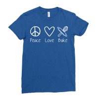 Peace Pastry Baker Baking Cake Travel Ladies Fitted T-shirt | Artistshot