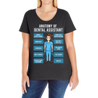 Dentist Dental Dental Hygienist Tooth Teeth Dental Ladies Curvy T-shirt | Artistshot