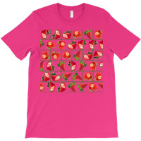 Strawberries Pattern Quote T-shirt | Artistshot