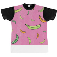 Bananas In Ice Green Graphic T-shirt | Artistshot